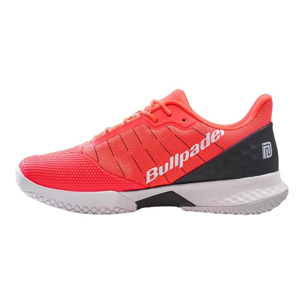 Chaussures padel Bullpadel Xplo Vibram 26V corail — vue de profil 2