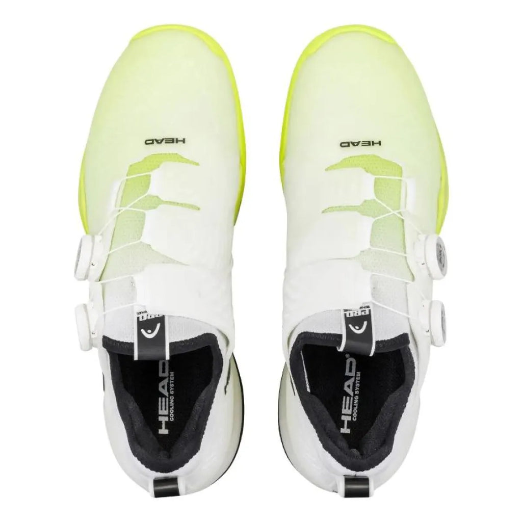 Chaussures padel Head Endure Pro Boa Clay blanc — vue de profil 2