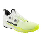Chaussures padel Head Endure Pro Boa Clay blanc — vue de face