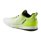 Chaussures padel Head Endure Pro jaune blanc — vue de profil 2