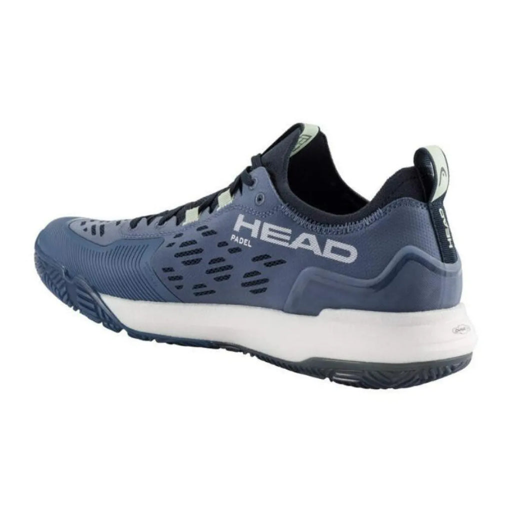 Chaussures padel Head Motion Pro 1.5 Padel bleu Oscuro vert — vue de profil 2