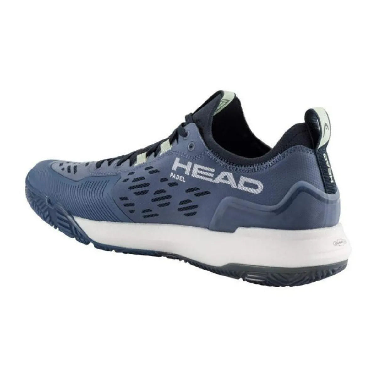 Chaussures padel Head Motion Pro 1.5 Padel bleu Oscuro vert — vue de profil 2