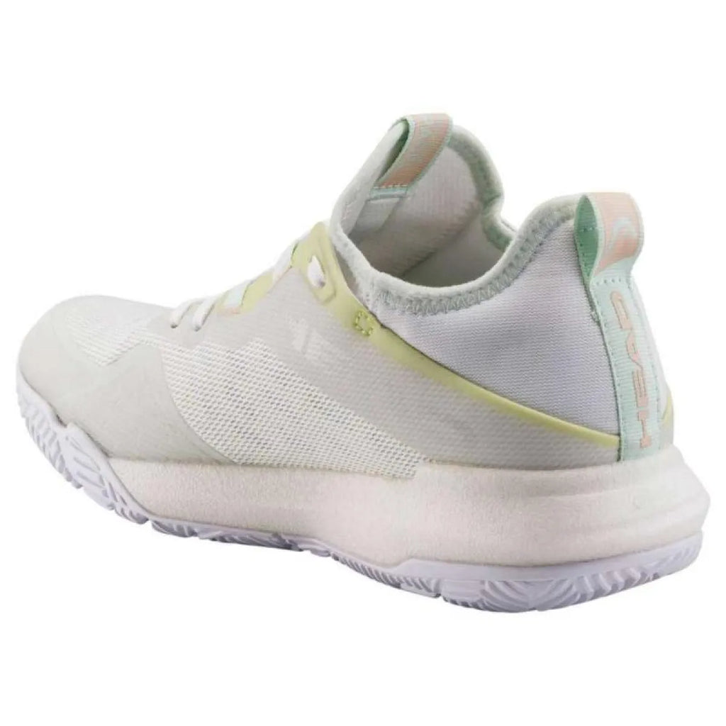 Chaussures padel Head Motion Pro blanc Aqua Mujer — vue de profil 2