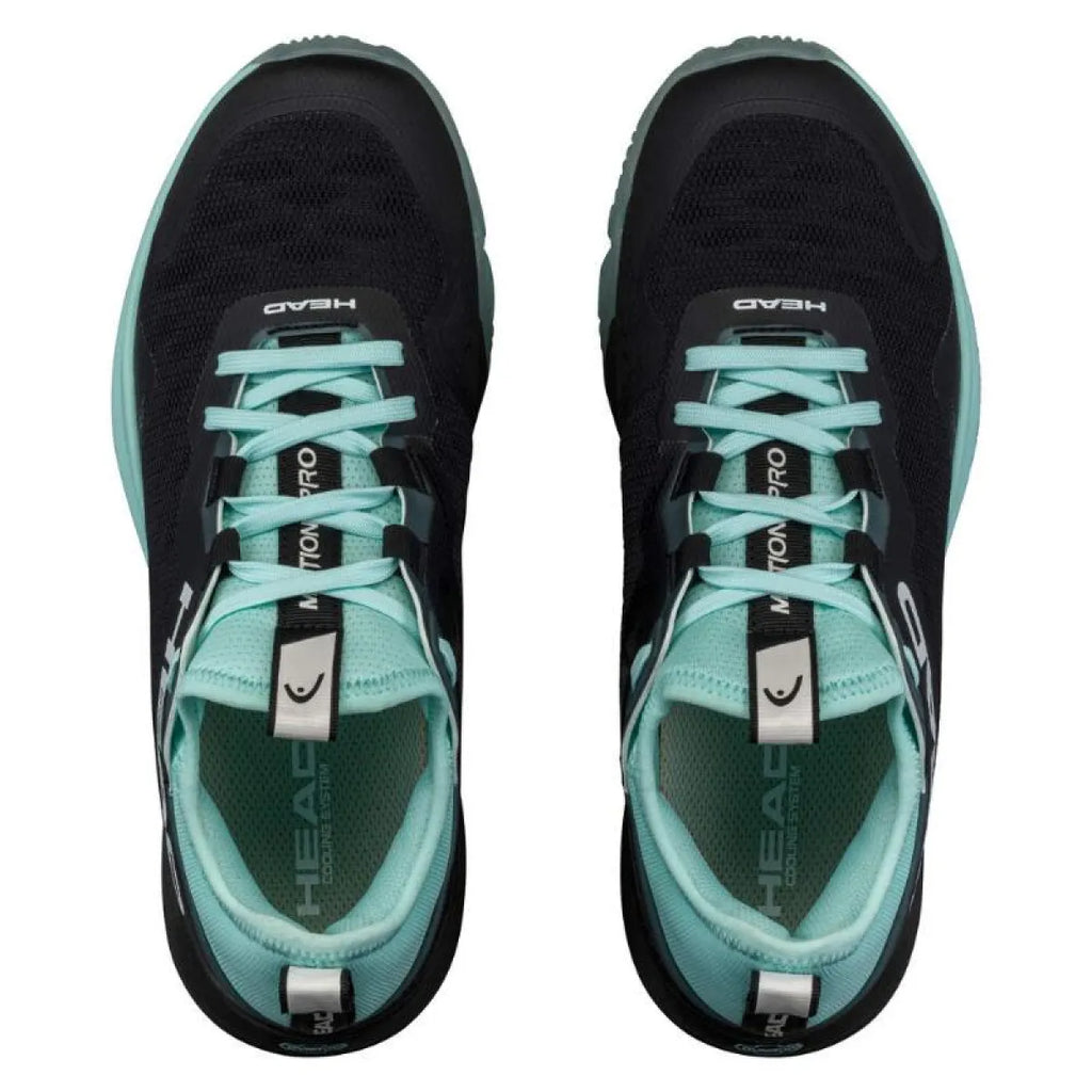 Chaussures padel Head Motion Pro Padel noir Aqua Mujer — vue détail 2