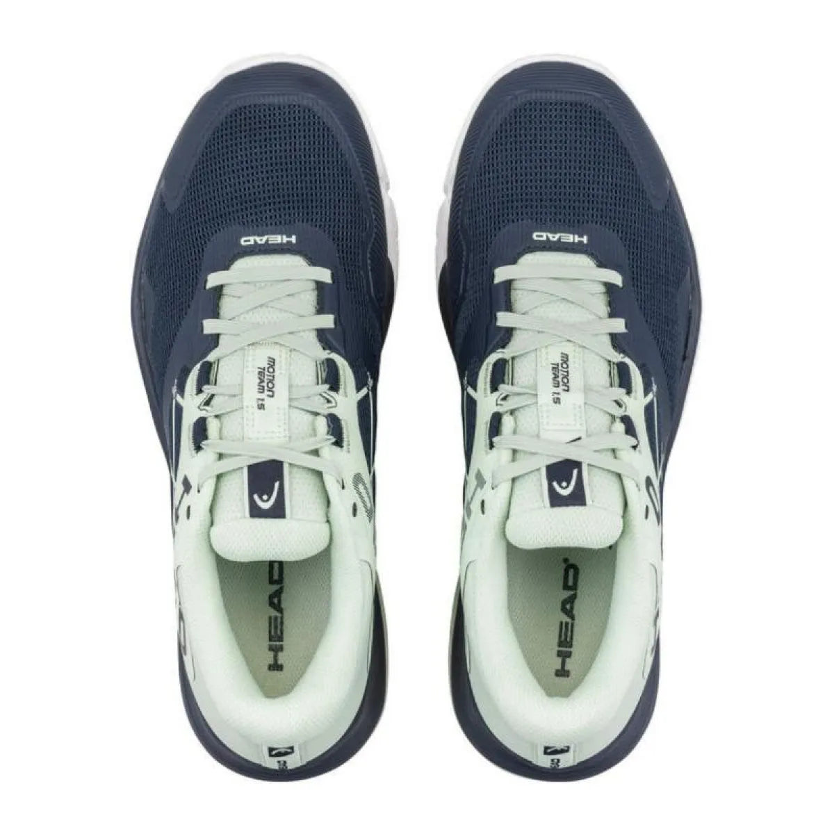 Chaussures padel Head Motion Team 1.5 Padel noir vert — vue détail 1