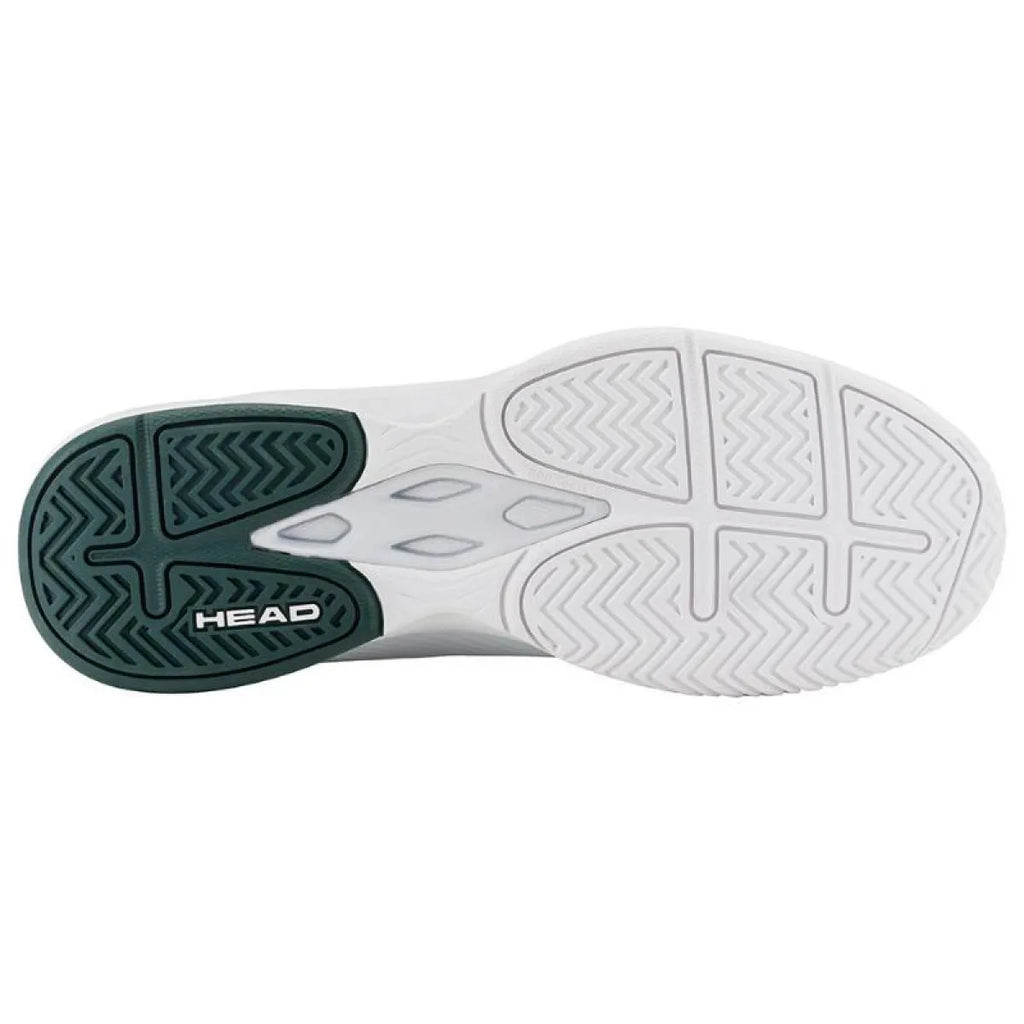 Chaussures padel Head Revolt Court blanc vert Pino — vue de profil
