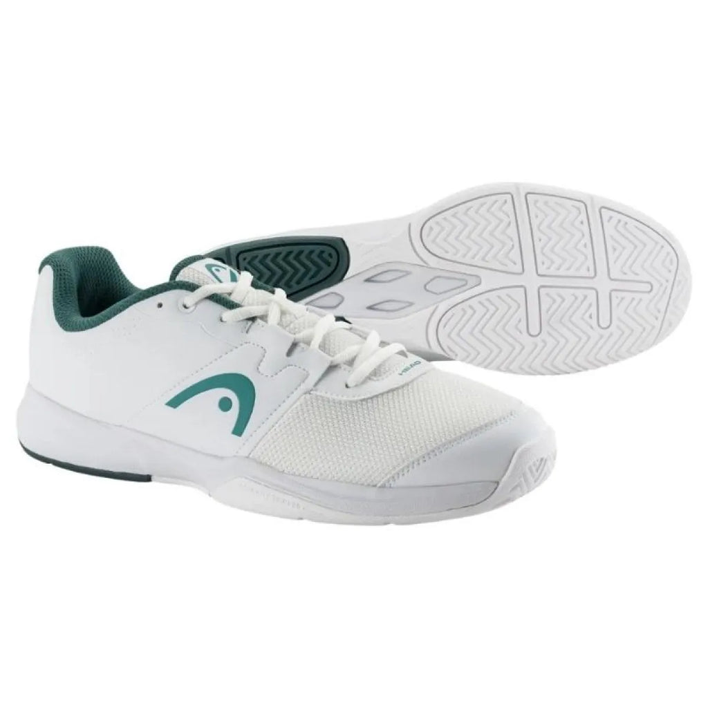 Chaussures padel Head Revolt Court blanc vert Pino — vue détail 1