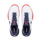 Chaussures padel Head Revolt Pro 5.0 Clay blanc marine homme — vue détail 1
