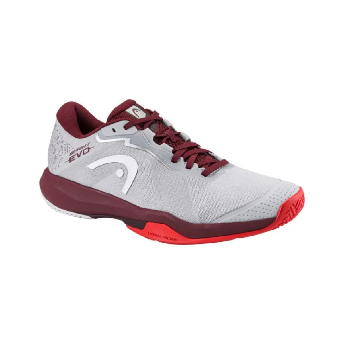 Chaussures padel Head Sprint Evo 4.0 gris Burdeos — vue de face