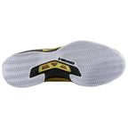 Chaussures padel Head Sprint Pro 3.5 Clay Banana noir — vue de profil