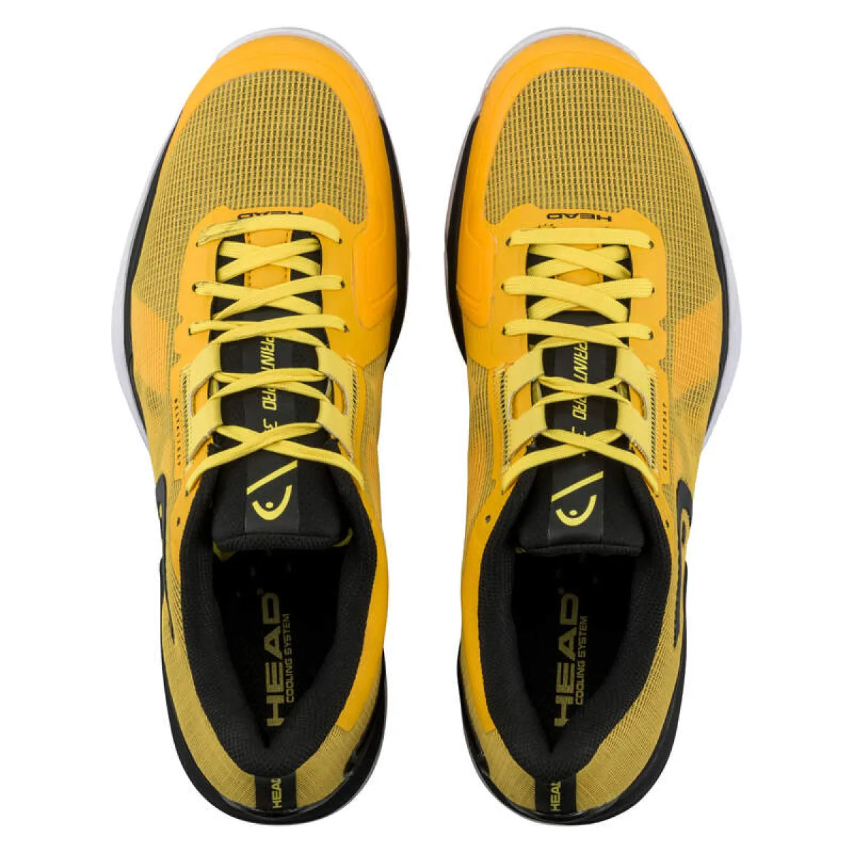 Chaussures padel Head Sprint Pro 3.5 Clay Banana noir — vue détail 2