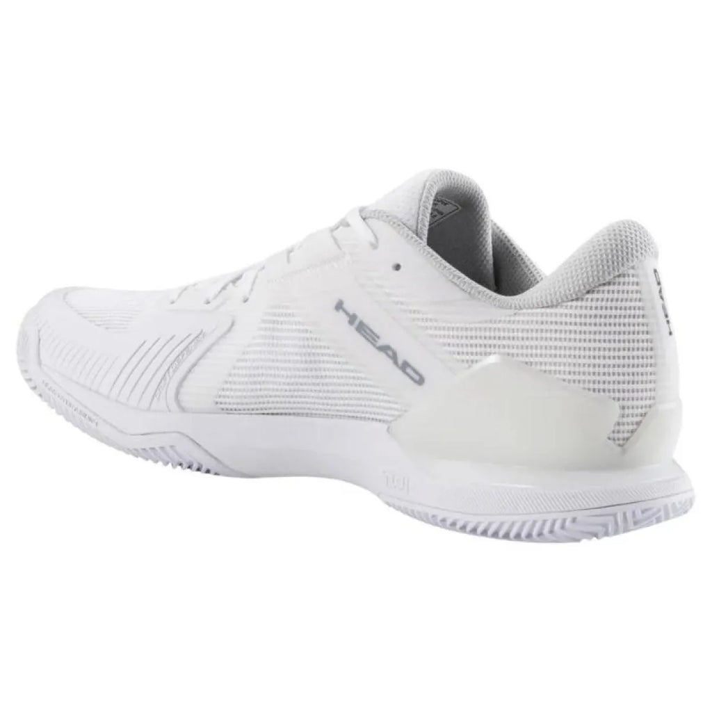 Chaussures padel Head Sprint Pro 4.0 Clay blanc noir — vue de profil 2