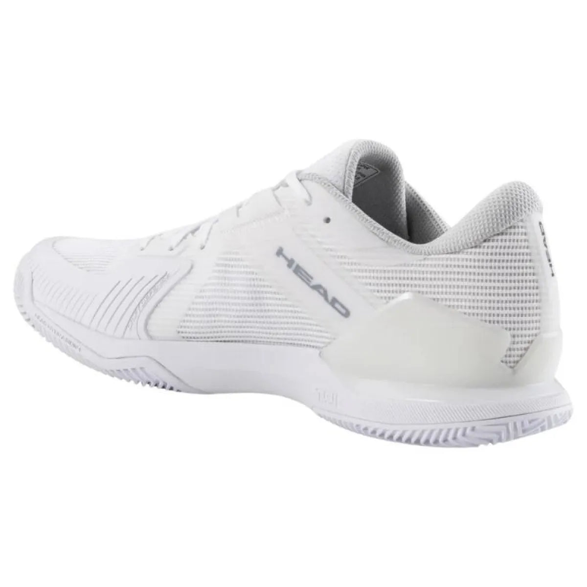 Chaussures padel Head Sprint Pro 4.0 Clay blanc noir — vue de profil 2