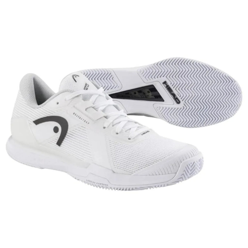 Chaussures padel Head Sprint Pro 4.0 Clay blanc noir — vue détail 1
