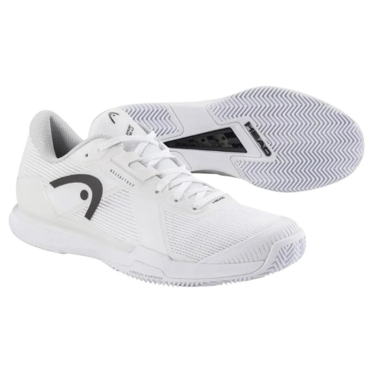 Chaussures padel Head Sprint Pro 4.0 Clay blanc noir — vue détail 1