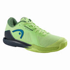 Chaussures padel Head Sprint Pro 4.0 Clay vert bleu marine — vue de face