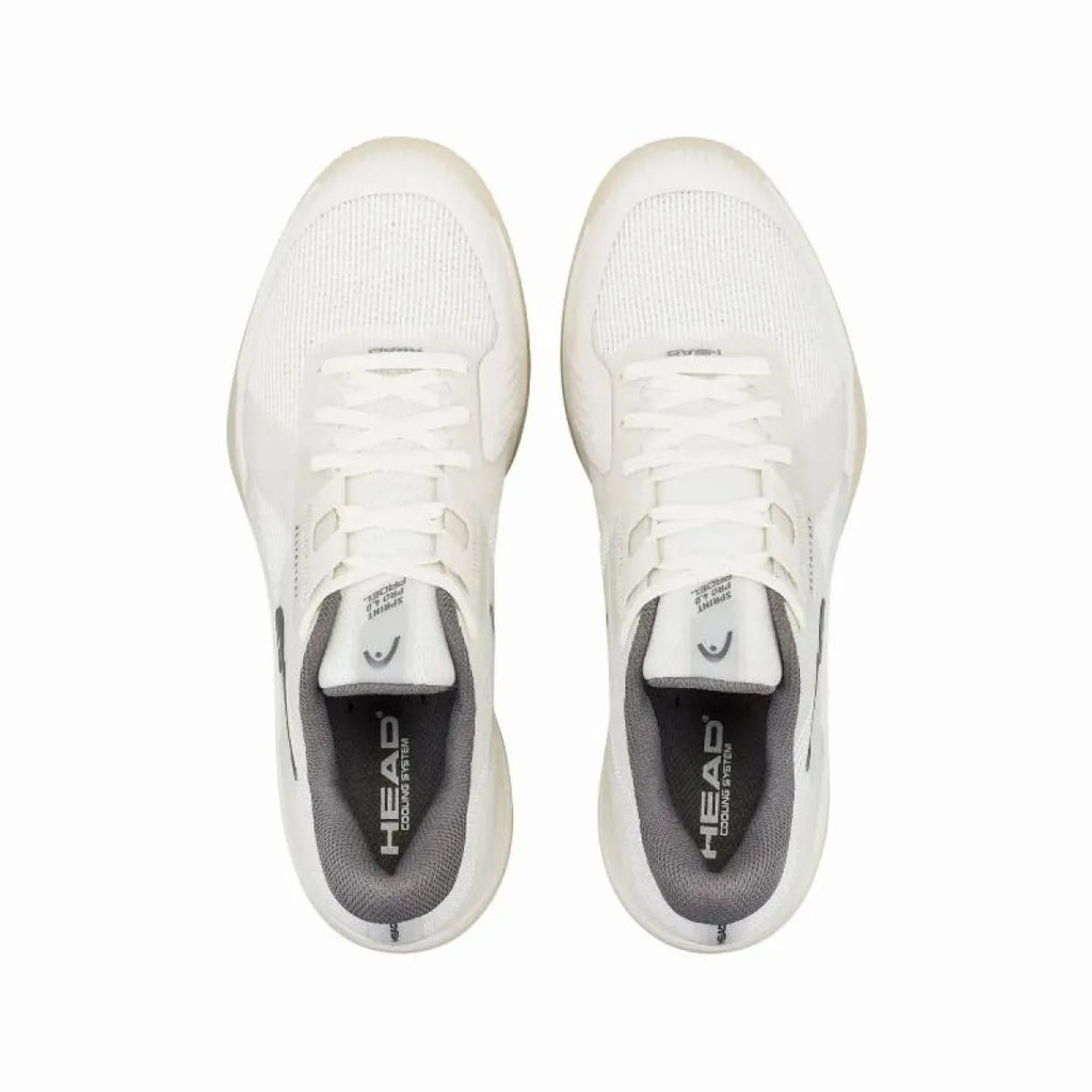 Chaussures padel Head Sprint Pro 4.0 Padel blanc gris — vue détail 1