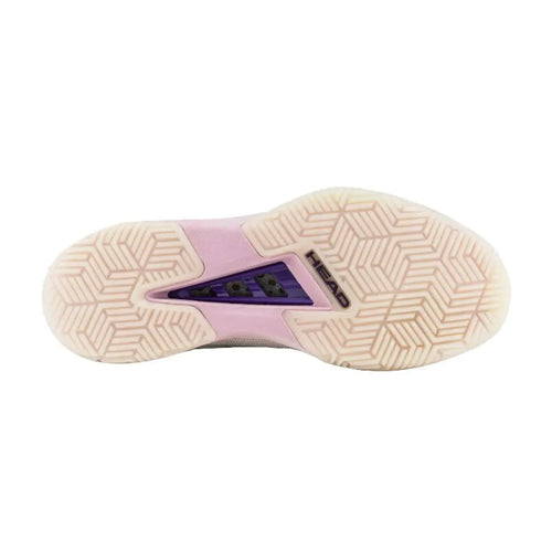 Chaussures padel Head Sprint Pro 4.0 Padel blanc rose Mujer — vue de profil