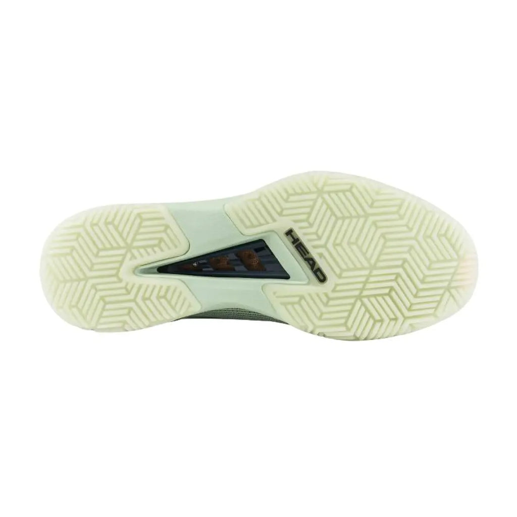 Chaussures padel Head Sprint Pro 4.0 Padel vert noir — vue de profil