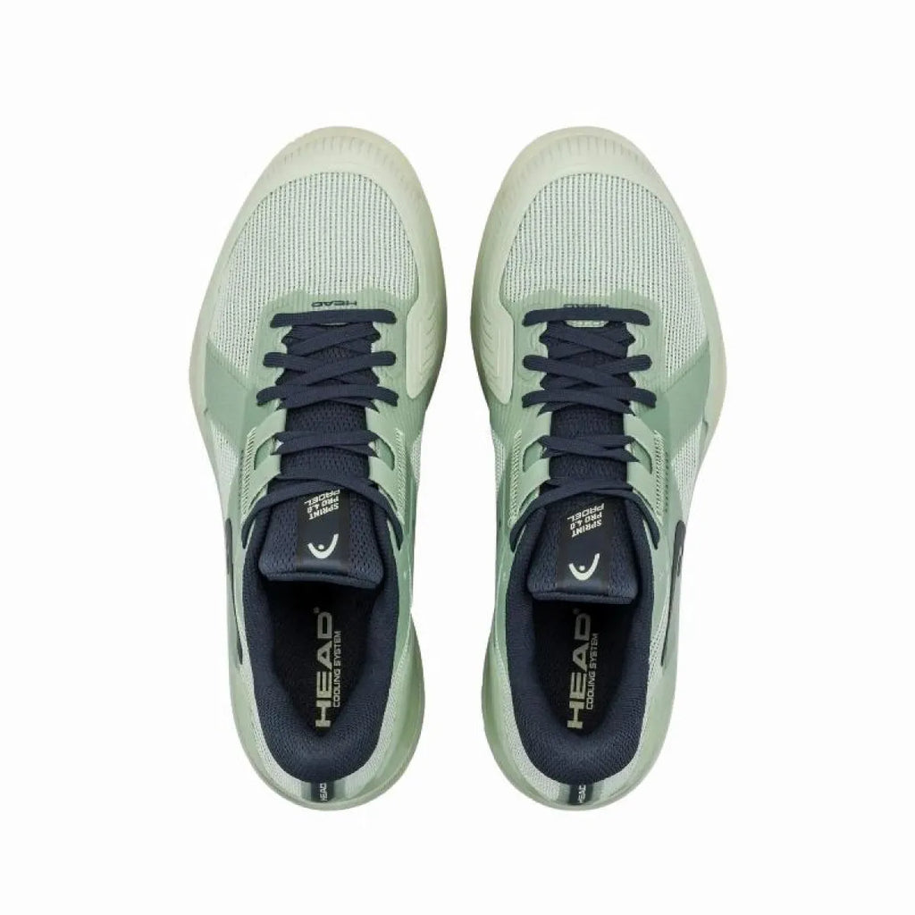 Chaussures padel Head Sprint Pro 4.0 Padel vert noir — vue détail 1