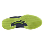 Chaussures padel Head Sprint Team 4.0 Clay bleu Marino Lima — vue de profil