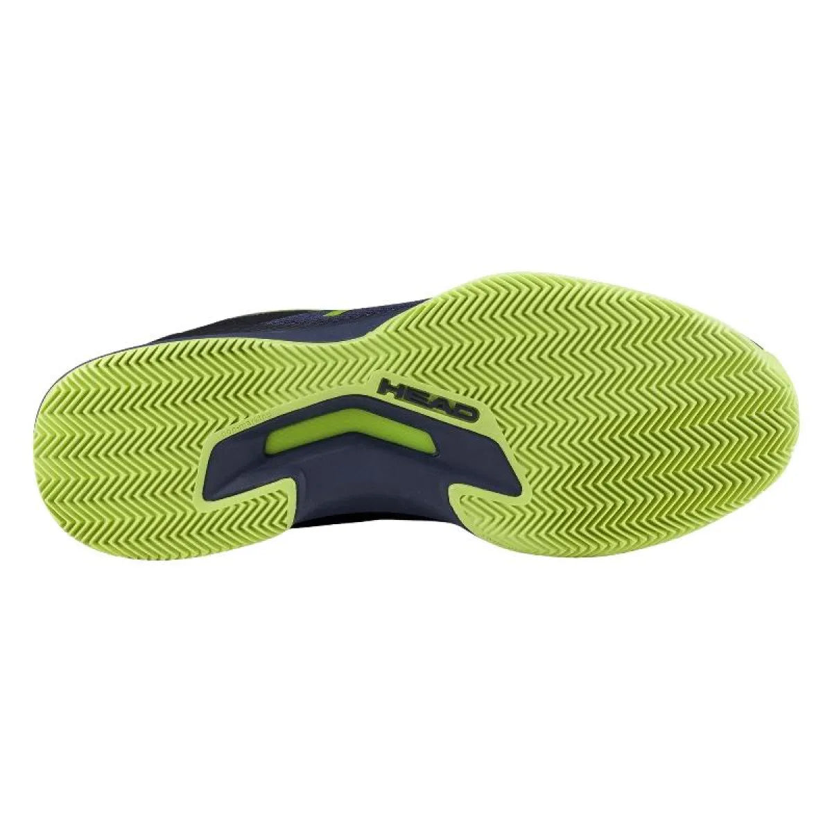 Chaussures padel Head Sprint Team 4.0 Clay bleu Marino Lima — vue de profil