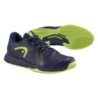 Chaussures padel Head Sprint Team 4.0 Clay bleu Marino Lima — vue détail 1