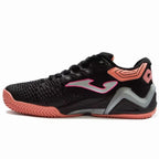Chaussures padel Joma Ace Pro 2201 femme noir — vue de profil 2