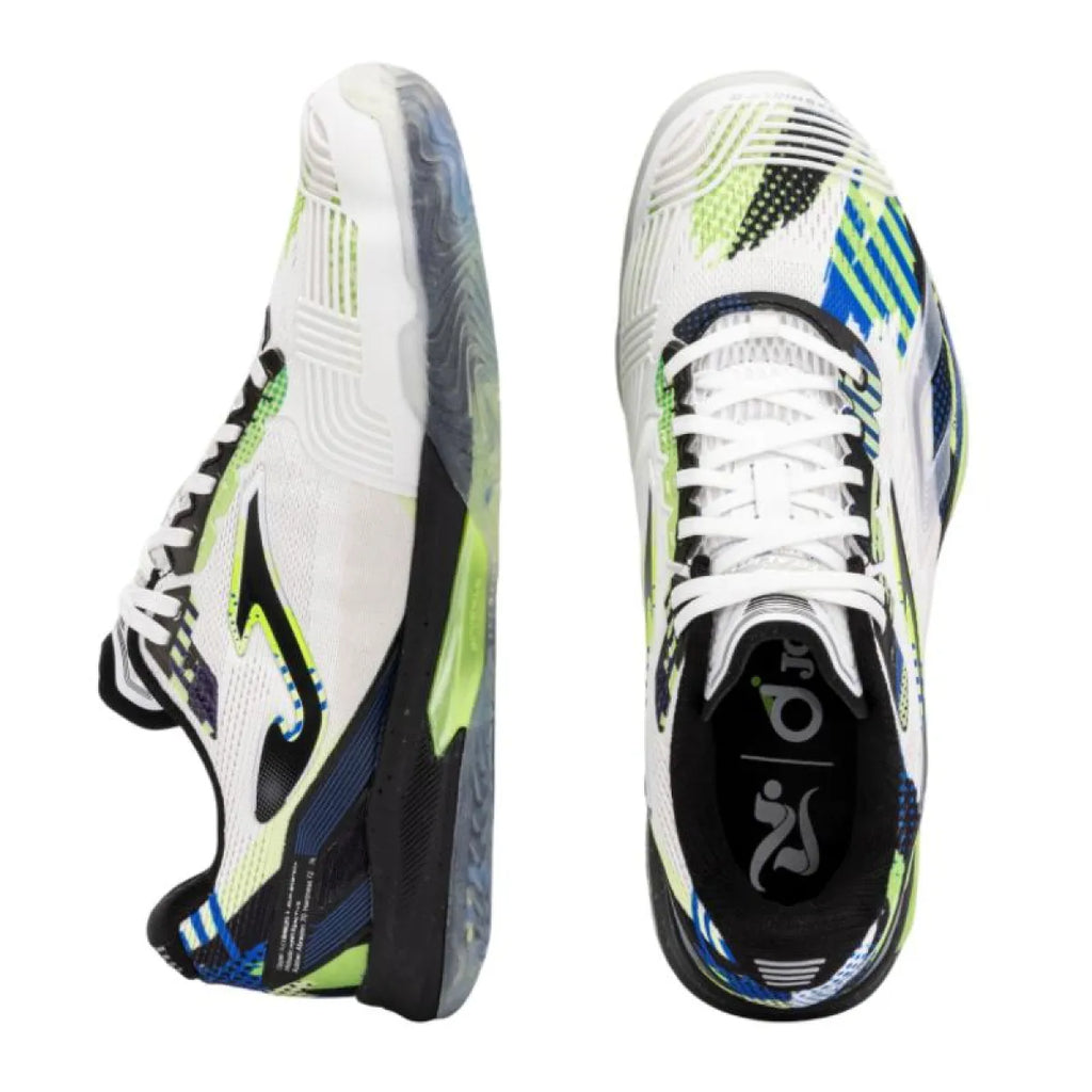 Chaussures padel Joma Juanlu Esbri Ultra Light 2682 blanc — vue de profil 2