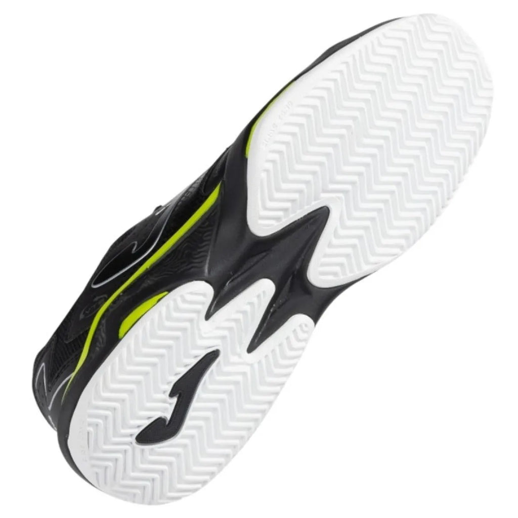 Chaussures padel Joma Master 1000 2501 noir jaune — vue de profil