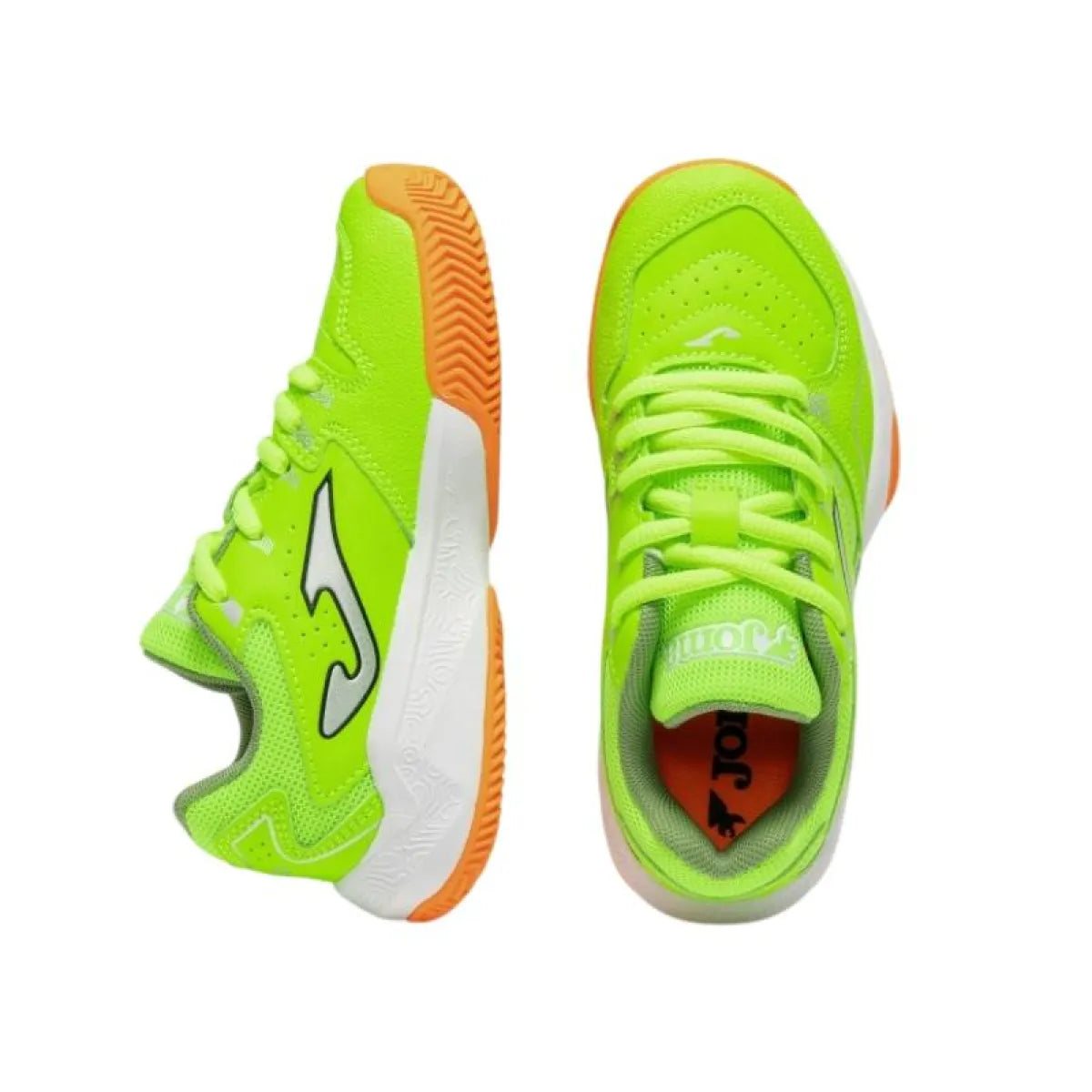 Chaussures de padel Joma Master 1000 2611 junior vert fluo — vue de détail 2