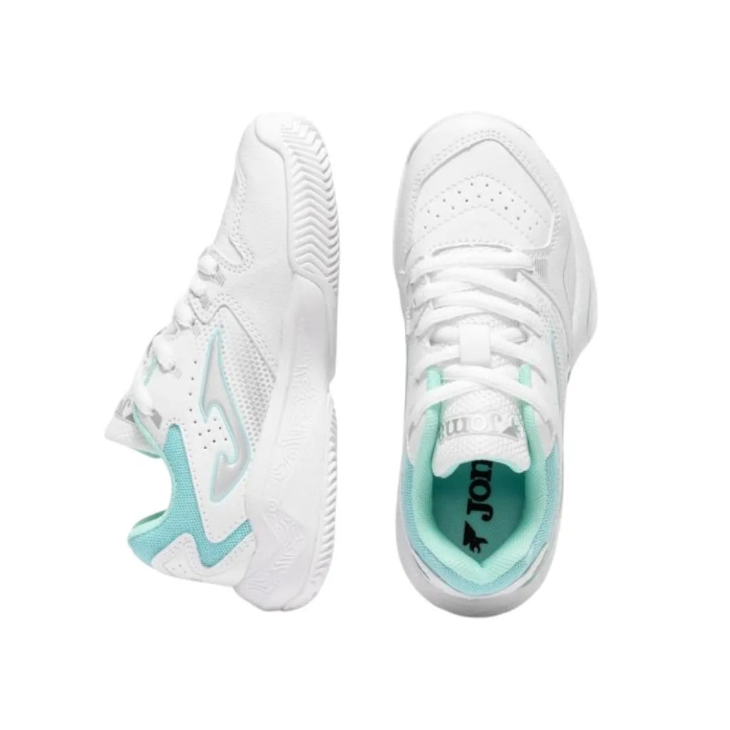 Chaussures padel Joma Master 1000 2632 blanc turquoise Junior — vue détail 1