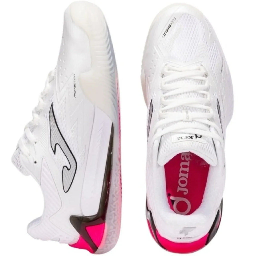 Chaussures padel Joma Open 2502 blanc — vue de profil 2