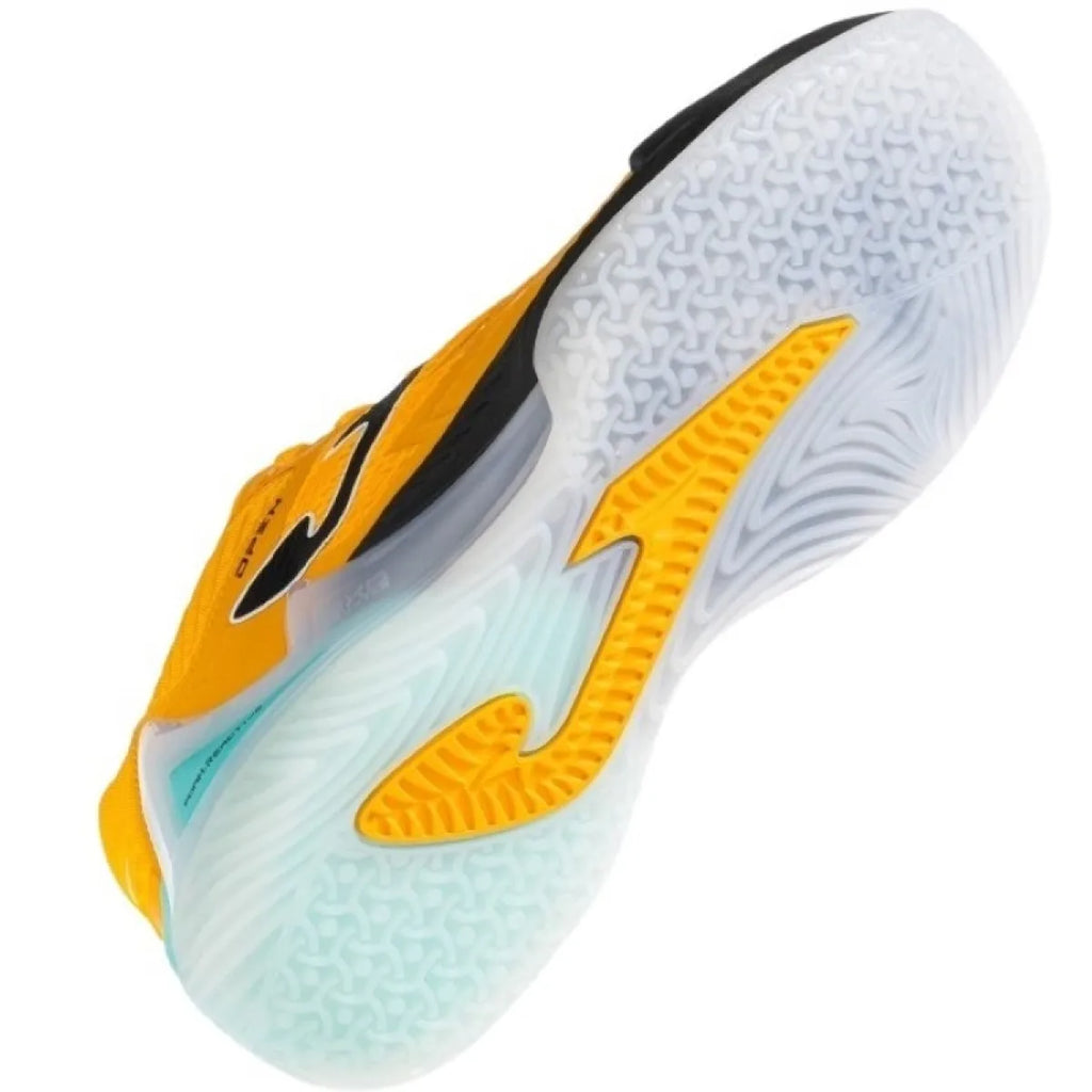 Chaussures padel Joma Open 2528 orange Saffron — vue de profil