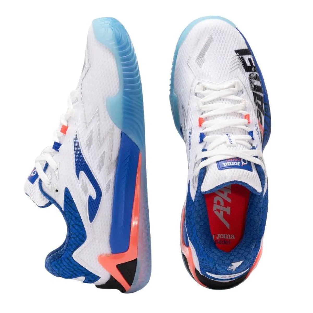 Chaussures padel Joma Open A1 Padel 2572 blanc — vue de profil 2