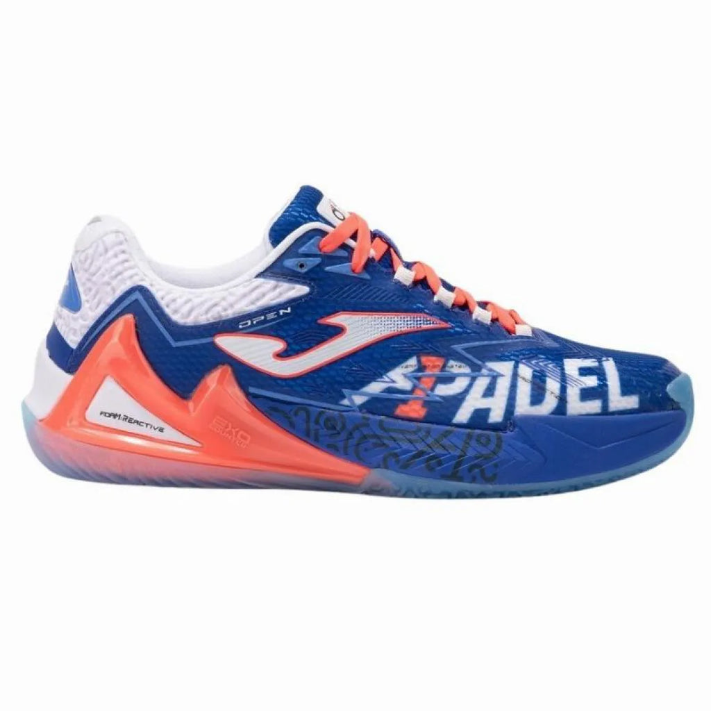 Chaussures padel Joma Open A1 Padel 2574 bleu Royal — vue de face