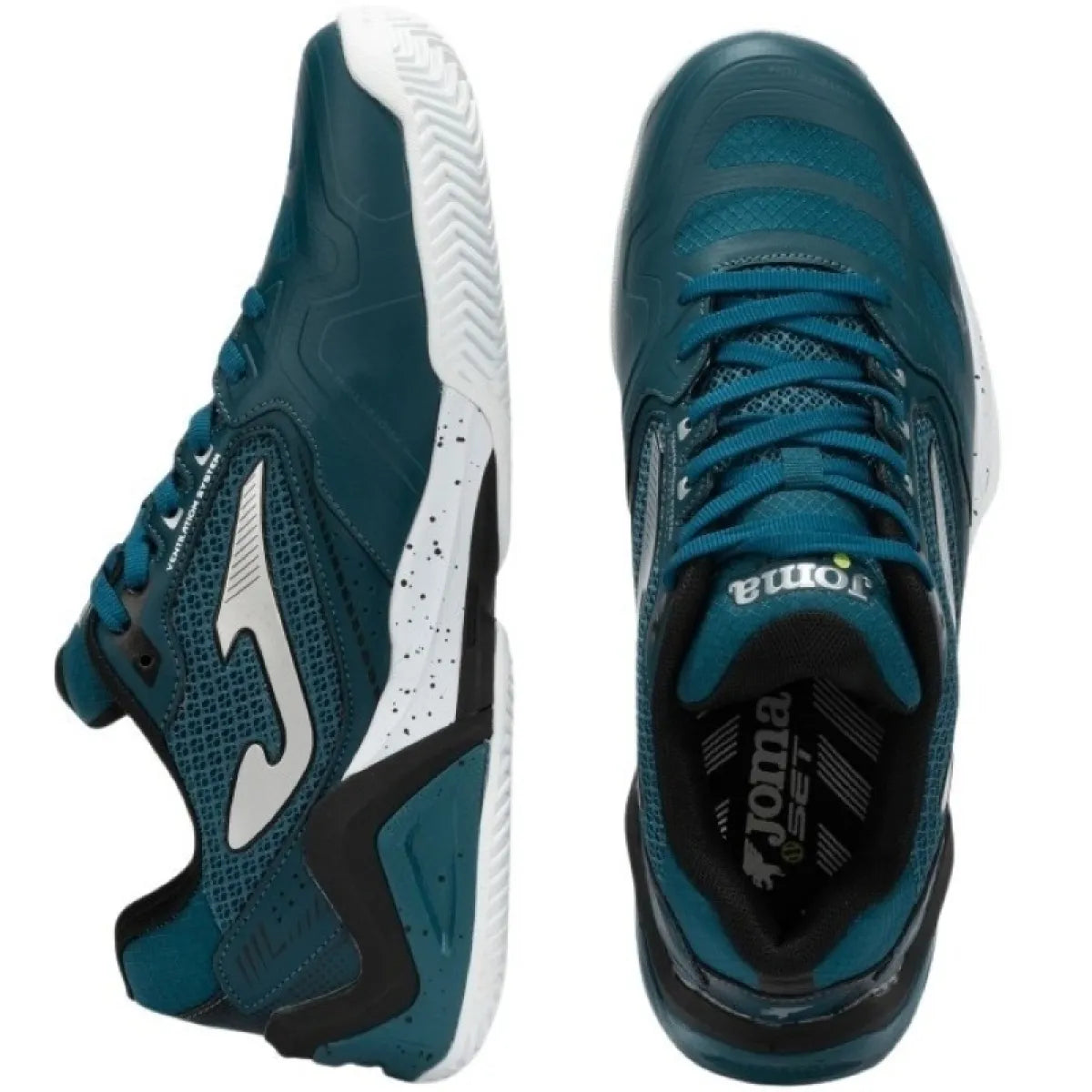 Chaussures padel Joma Set 2517 Petroleo — vue de profil 2