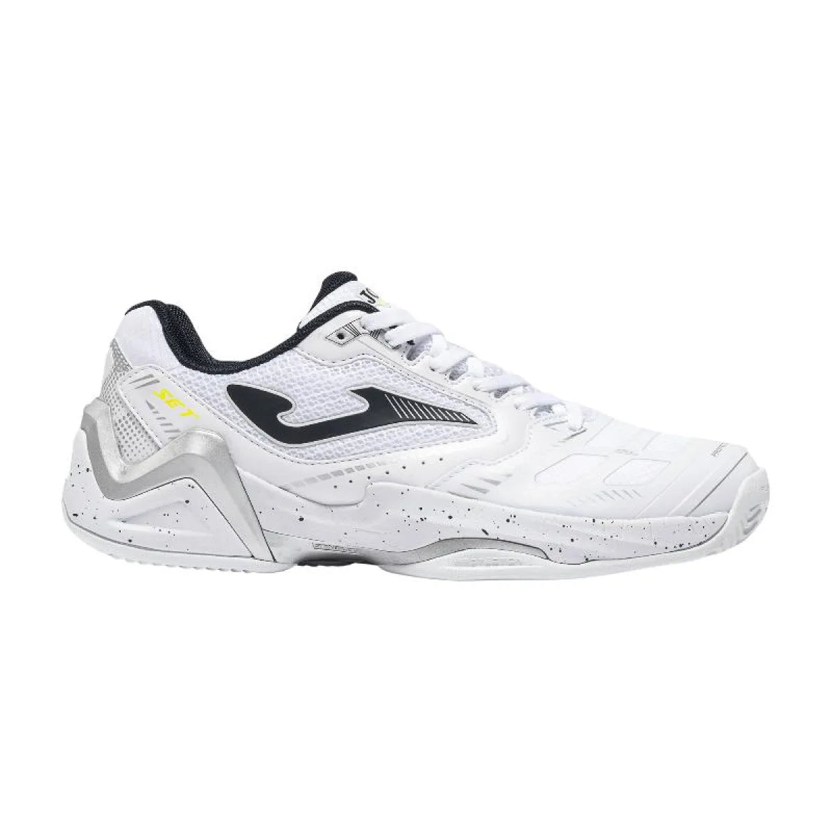 Chaussures padel Joma Set 2602 blanc gris — vue de face