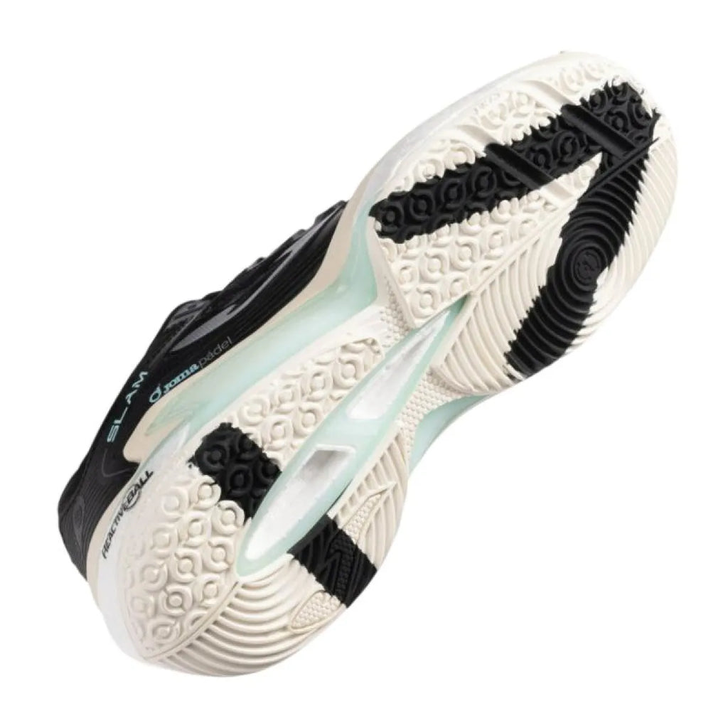 Chaussures padel femme Joma Slam 2501 noir — vue de profil