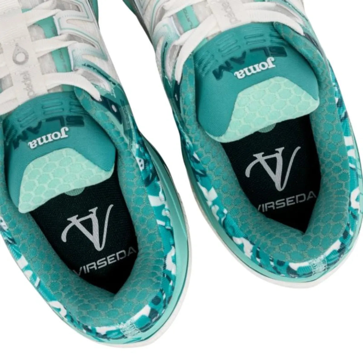 Chaussures padel Joma Vero Virseda Slam 2682 blanc femme — vue de dos