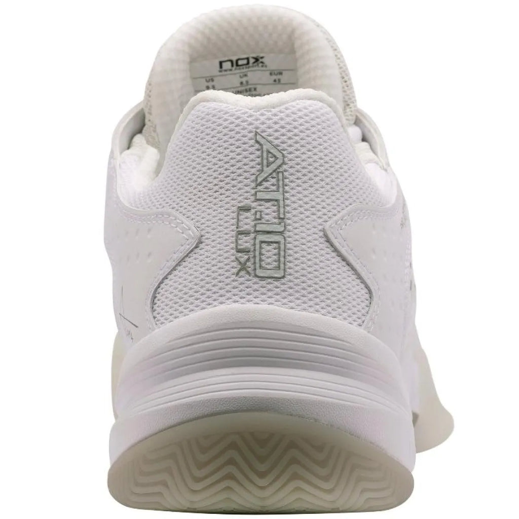 Chaussures padel Nox At10 Lux blanc gris — vue détail 1