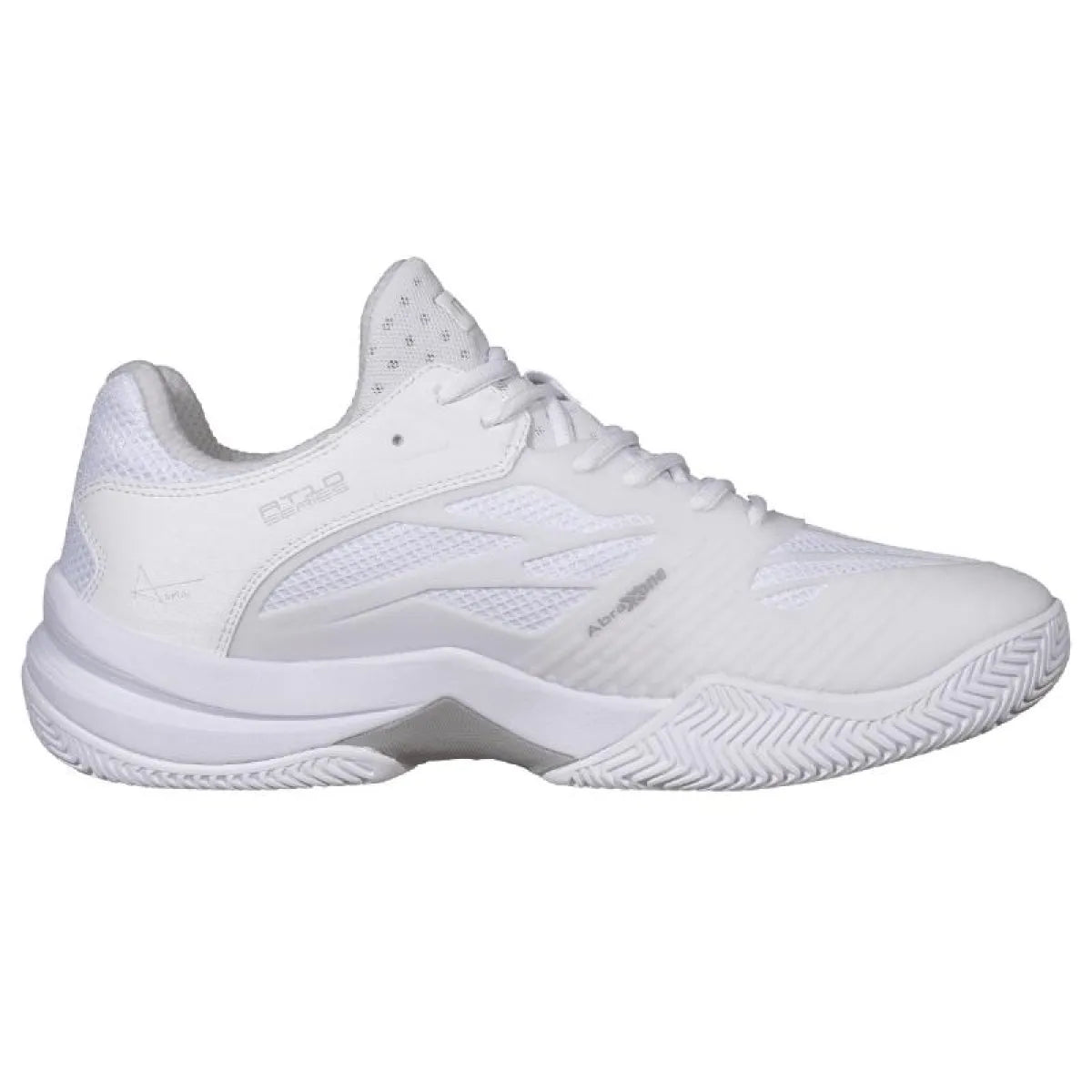 Chaussures padel Nox AT10 Lux blanc gris Claro — vue de profil 2