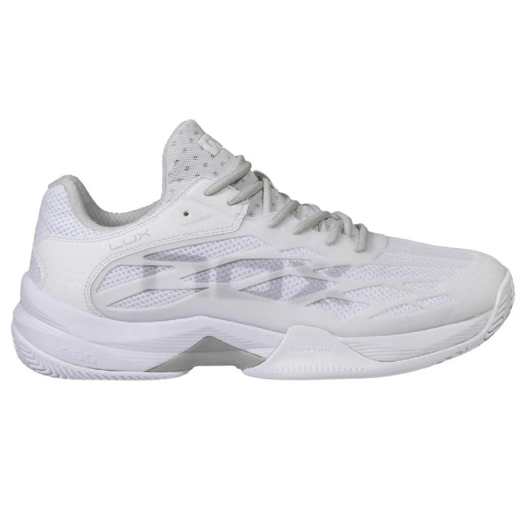 Chaussures padel Nox AT10 Lux blanc gris Claro — vue de face