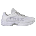 Chaussures padel Nox AT10 Lux blanc gris Claro — vue de face