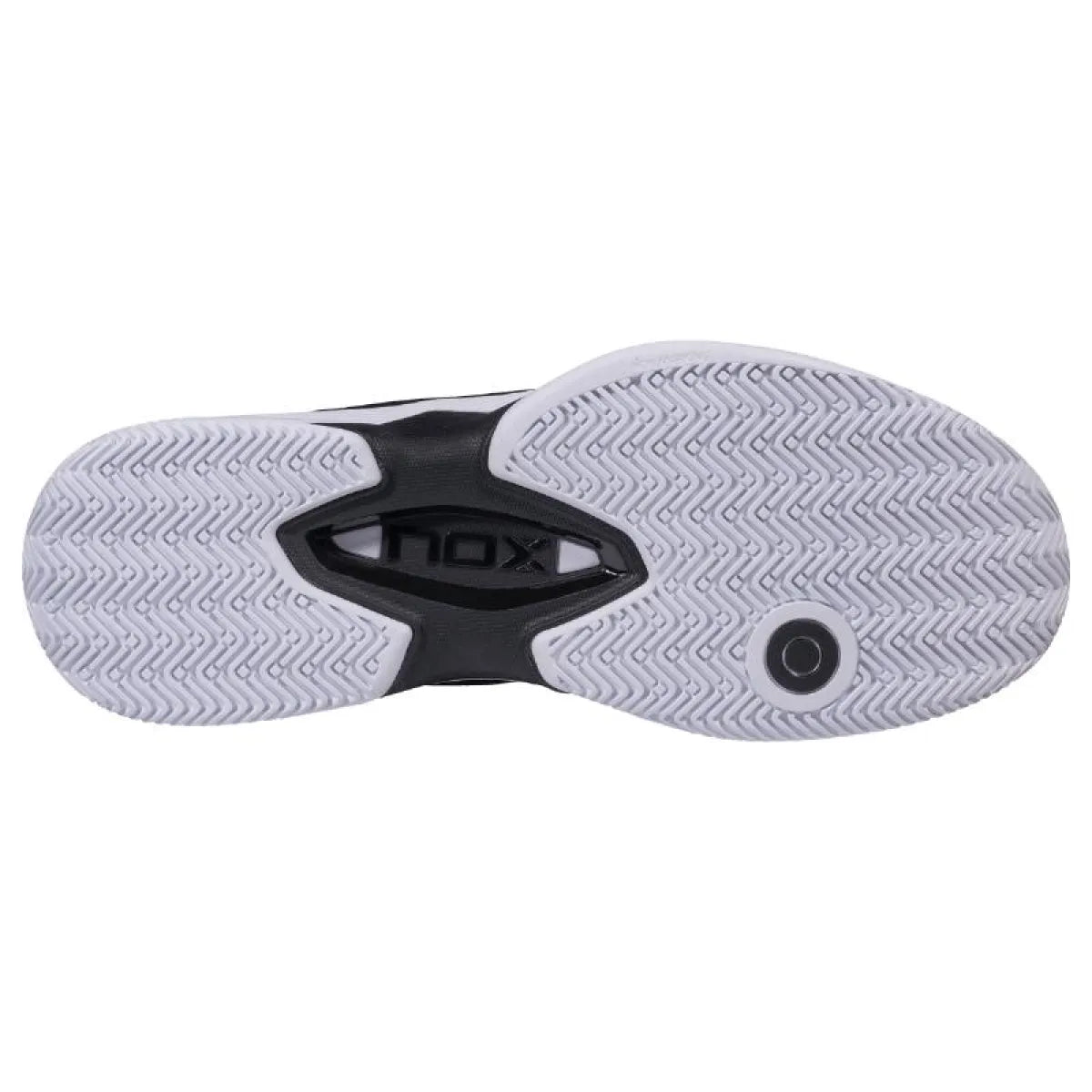 Chaussures padel Nox AT10 Lux noir blanc — vue de profil