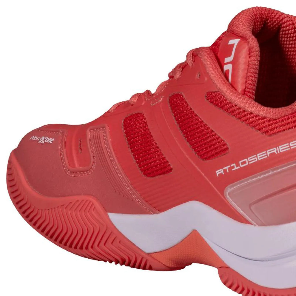 Chaussures padel Nox AT10 Pro corail blanc femme — vue détail 2