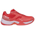 Chaussures padel Nox AT10 Pro corail blanc femme — vue de face