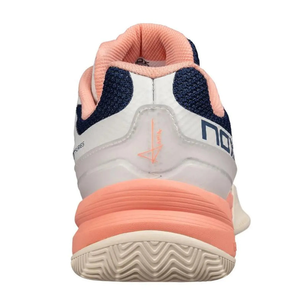 Chaussures padel Nox AT10 Pro Gardenia Titan Mujer — vue de dos