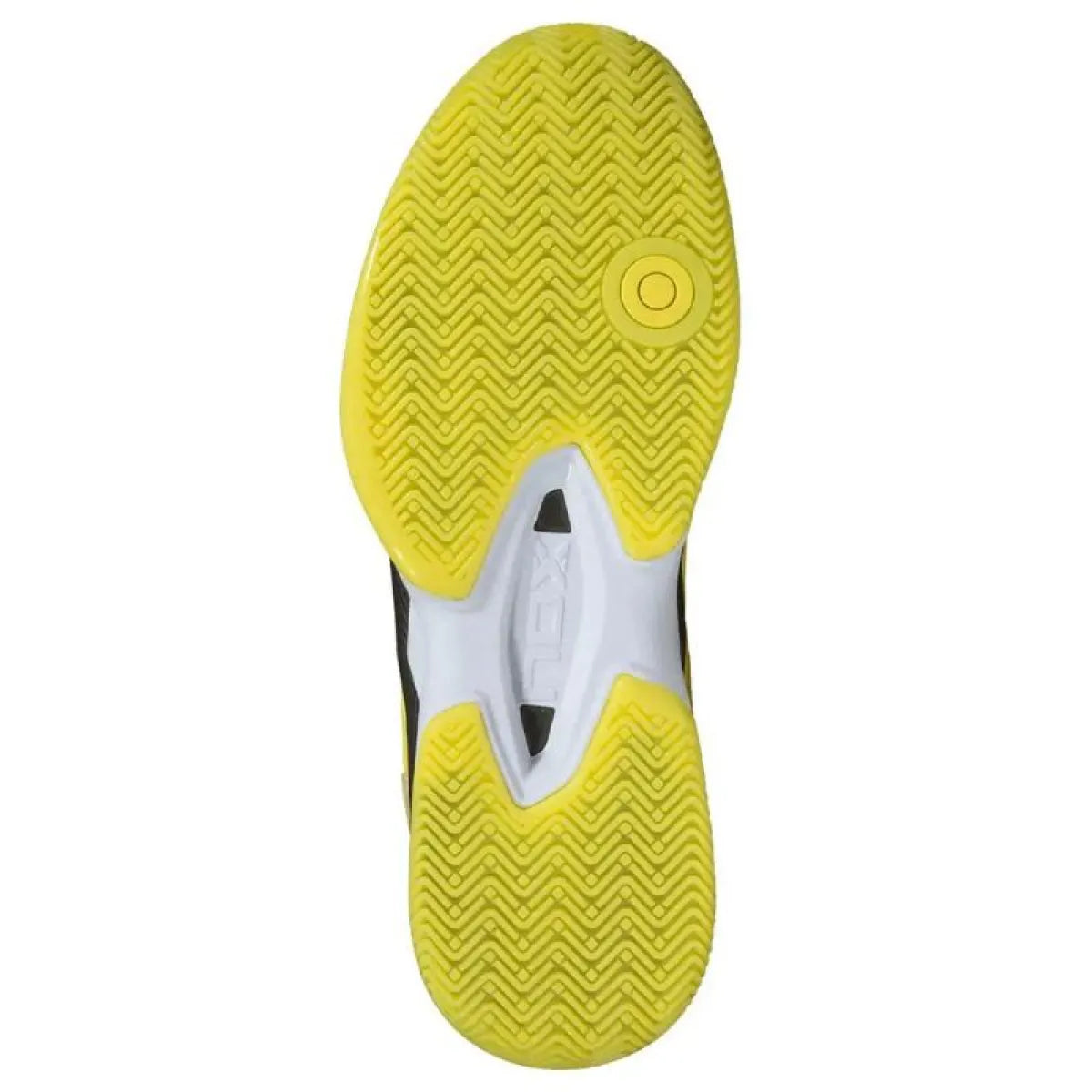 Chaussures padel Nox AT10 Pro jaune noir — vue de profil