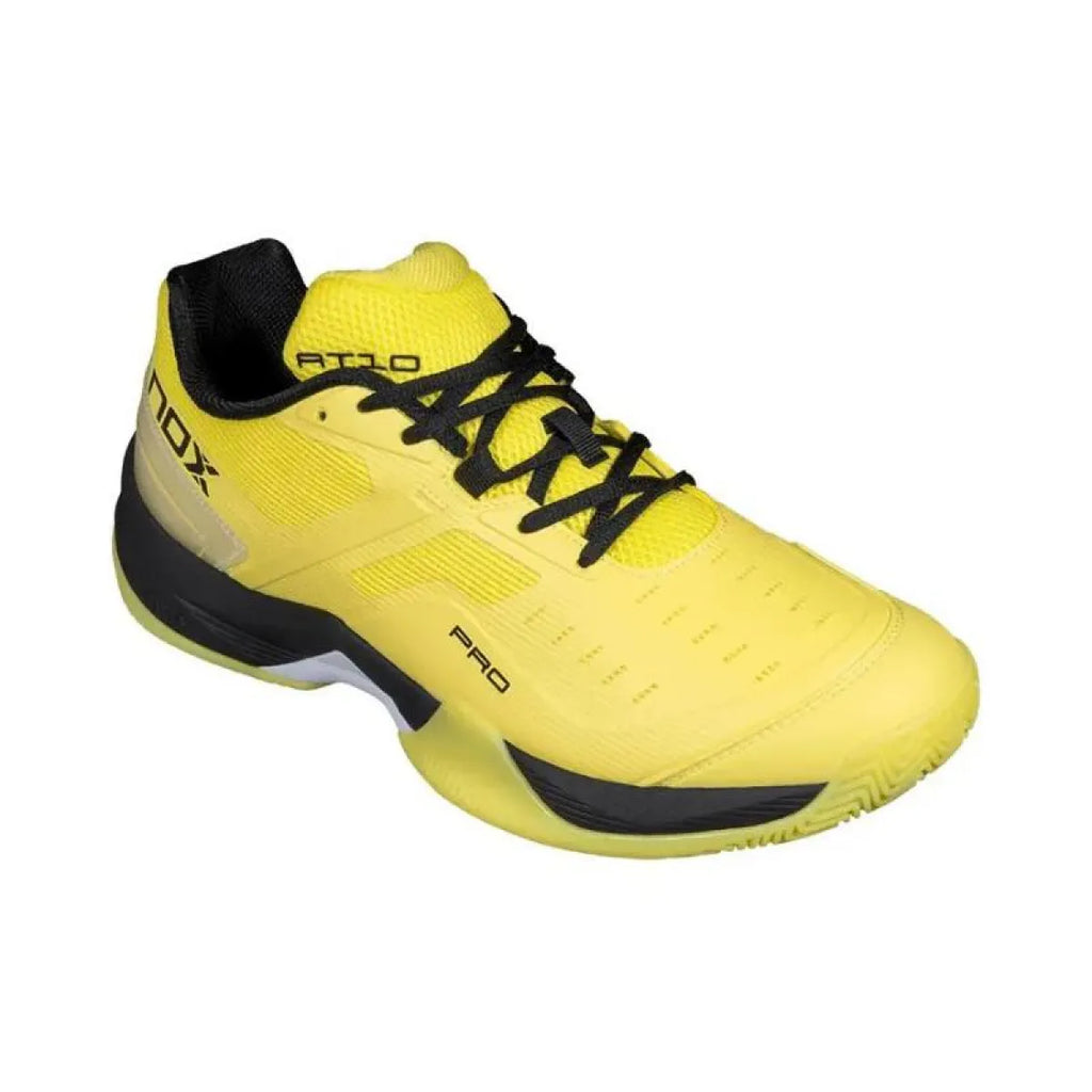 Chaussures padel Nox AT10 Pro jaune noir — vue détail 2